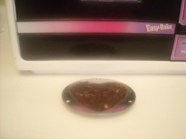 Easy Bake Oven peanut butter fudge. Photo by mums the word