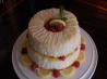 Lemon Angel Food Cake Filled With Lemon Curd and Fresh Raspberry. Recipe by Rita~