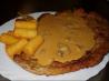 Rahmschnitzel. Recipe by Anne Edgell