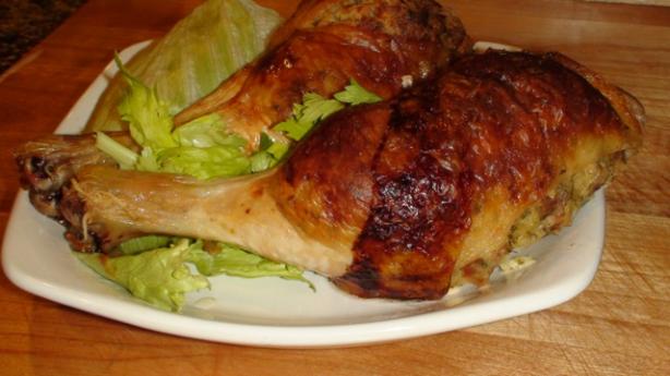 Chicken Legs with Ricotta and Bacon Stuffing. Photo by Jockey