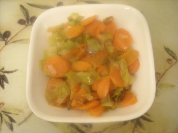 Braised Leeks. Photo by mums the word