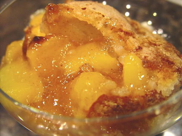 Fresh Peach Cobbler, the Absolutely Best Ever. Photo by Bev