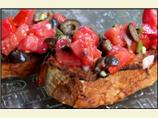 Tomato Bruschetta, Dijon-Style