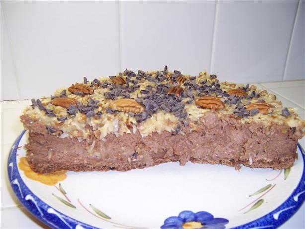 German Chocolate Cheesecake. Photo by RobinS Smith