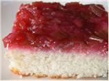 Easy Rhubarb Upside Down Cake