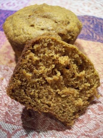 Pumpkin Muffins With Crystallized Ginger. Photo by s'kat