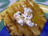 Roasted Pineapple W Balsamic Glaze Honey & Fresh Goat Cheese. Recipe by CountryLady