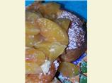 Fresh Peach French Toast Cobbler