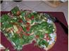 Drake Hogestyn's Salad Pizza