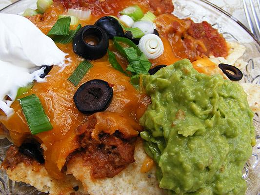 Loaded Supreme Nachos. Photo by Lavender Lynn
