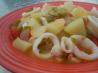 Potato and Baby Squid Stew