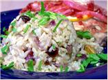 Party Brown Rice With Pistachios and Cranberries
