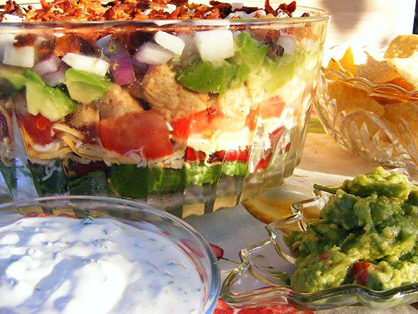 Mexican Cobb Salad. Photo by Lavender Lynn