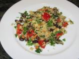 Black Bean and Couscous Salad. Photo by Maito