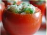 Crab Stuffed Cherry Tomatoes. Recipe by Kim127