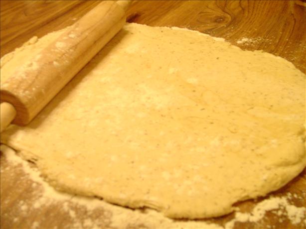 Garlic Parmesan Pizza Dough. Photo by smoke alarm jr