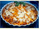 Impossibly Easy Italian Chicken Pie
