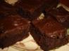 The BEST EVER Fudge Brownies. Recipe by Tracy Graves