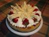 Strawberry Marbled Cheesecake. Recipe by Marie