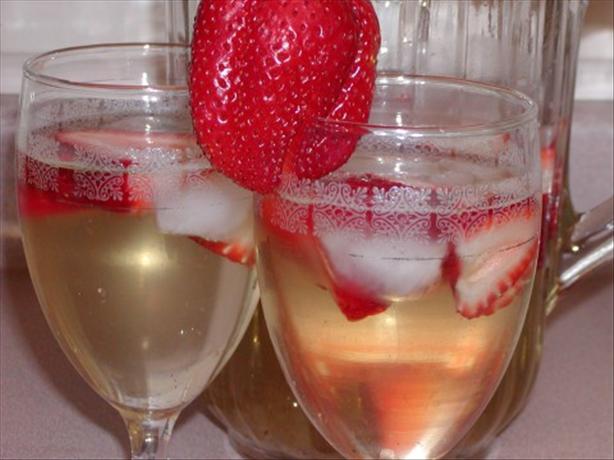 White Strawberry Sangria. Photo by Rita~