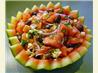 Watermelon, Feta and Black Olive Salad