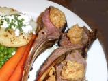Rack of Lamb with Toasted Hazelnut Butter