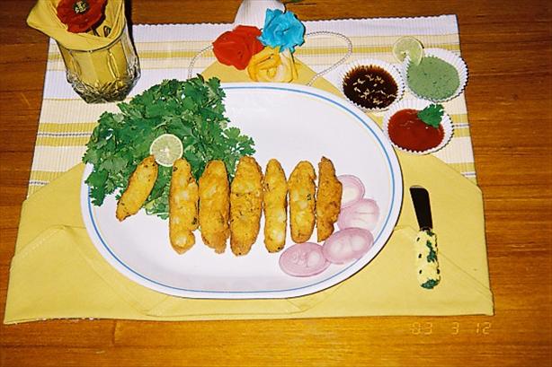 Shalini Sarda's Crispy Golden Fingers. Photo by shalini sarda