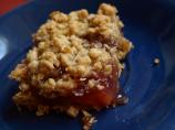 Rhubarb Oatmeal Bars