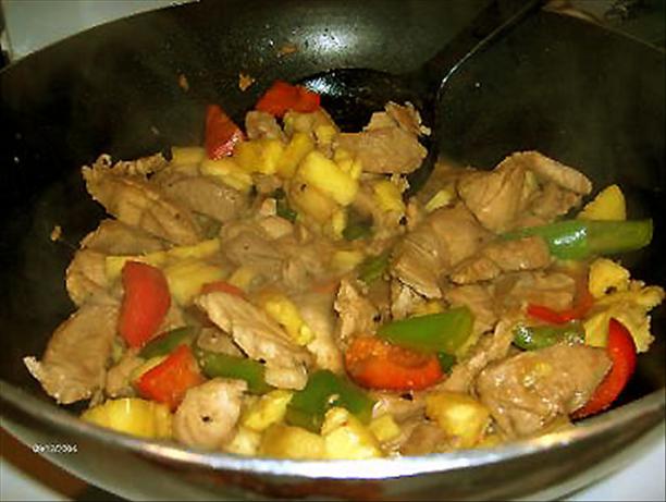 Pork with Pineapple. Photo by Derf