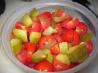 Tomato and Pickled Dill Cucumber salad. Recipe by Belle Vix