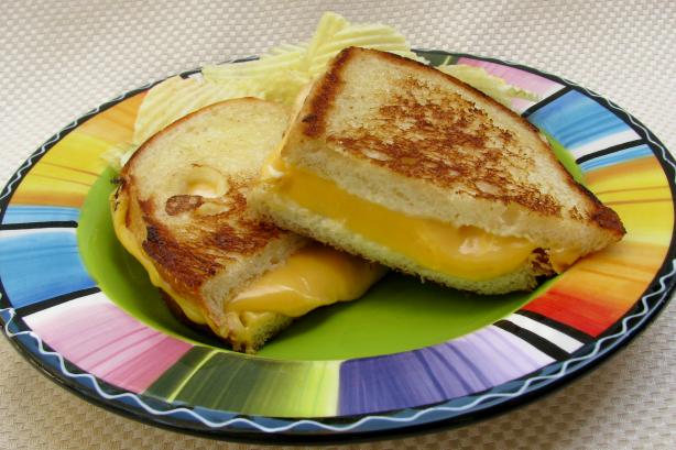 Your Basic Grilled Cheese Sandwich. Photo by lazyme