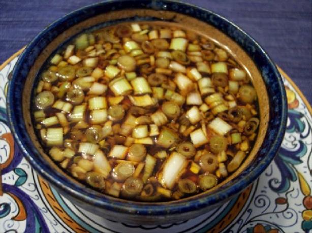 Soy Ginger Dipping Sauce (For Dumplings or Pot Stickers). Photo by s'kat