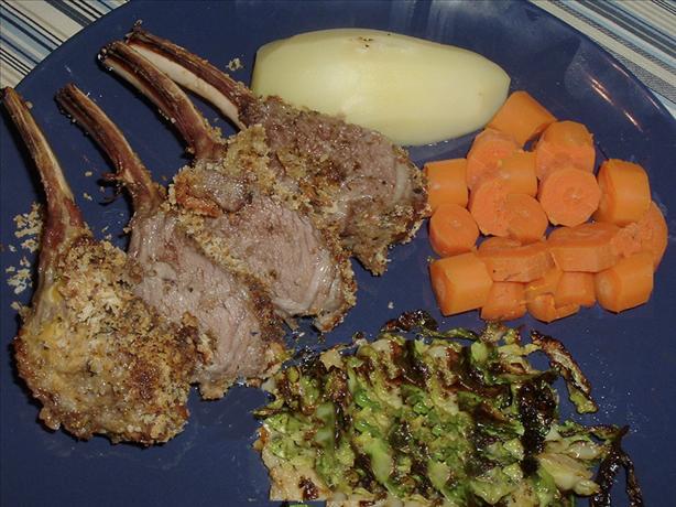 Lamb - Rib Roast Dijon. Photo by Bergy