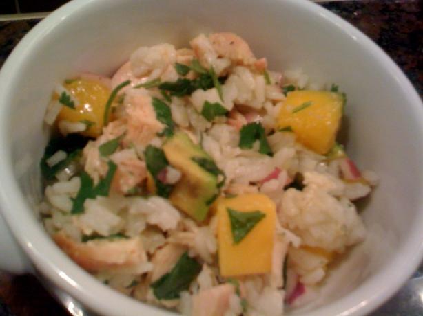 Chicken, Mango, and Rice Salad. Photo by Mmmama