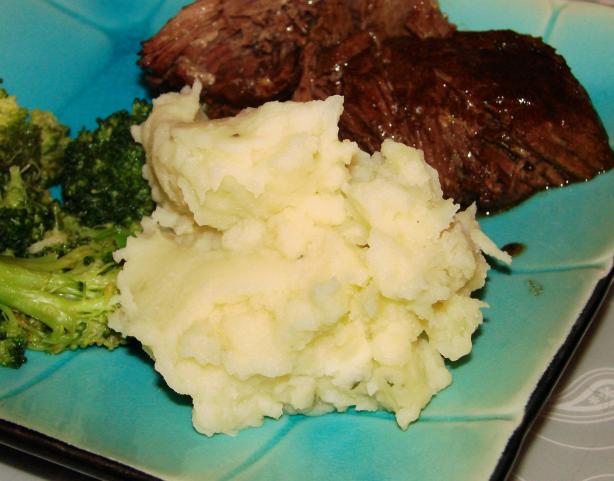 Cecile's Creamy Mashed Potatoes. Photo by Boomette
