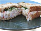 Imitation Crabmeat Sandwich