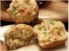 Savory Cheese Muffins With Bacon and Chives