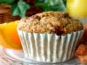 Low-Fat Apple Orange Oat Bran Muffins. Recipe by KitchenCraftsnMore