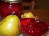 No-Cook Raspberry Pear Jam