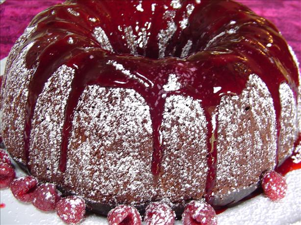 Heavenly Chocolate Raspberry Bundt Cake. Photo by CountryLady