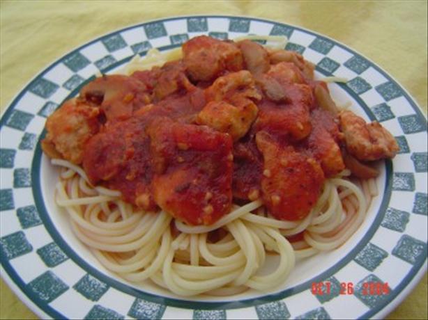 Quick & Easy Chicken Marinara. Photo by KC_Cooker