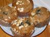 100% Whole Wheat Blueberry Muffins