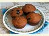 100% Whole Wheat Blueberry Muffins