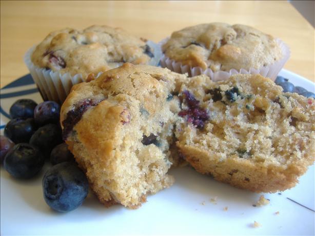 Granola Blueberry Muffins. Photo by vivmom