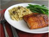 Spiced Maple Glazed Salmon