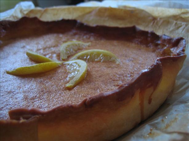 Lemon Chess Pie. Photo by Elodie