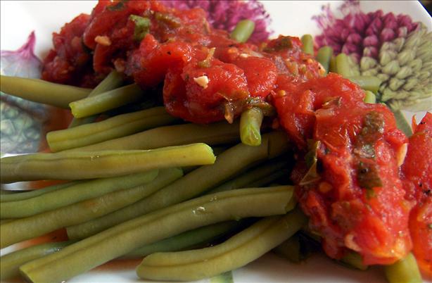 Greek Style Green Beans. Photo by Derf
