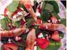Strawberry and Kiwi Spinach Salad With Grilled Chicken Breast