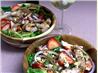 Strawberry and Kiwi Spinach Salad With Grilled Chicken Breast