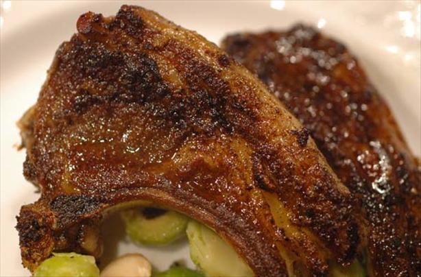Moroccan Spiced Lamb Chops. Photo by Sackville